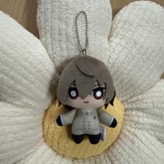페르소나 P5R 더 로열 폭스 봉제인형 키홀더 아케치 고로