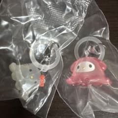 サンリオキャラクターズ なりきりメンダコめじるしアクセサリー キティ マイメロのサムネイル