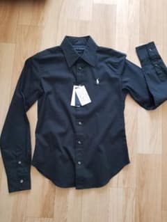 新品　RALPH LAUREN★ラルフローレン黒ブラウスのサムネイル