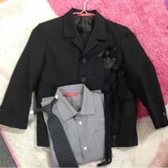子供用スーツ上下 ワイシャツ ネクタイのサムネイル