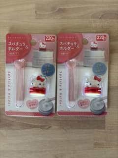 ハローキティ スパチュラ＆ホルダー 2個セットのサムネイル