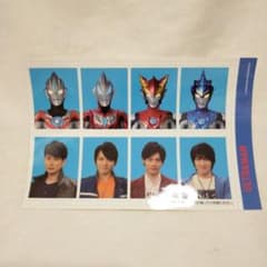 ウルトラマン 証明写真風ステッカー オーブ ジード R&B