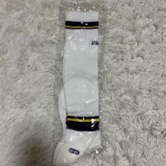 【新品】ATHLETA サッカーソックス ホワイト 25-27cmのサムネイル