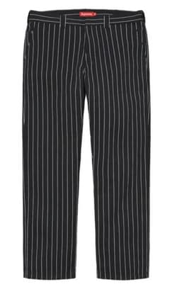 supreme 21ss Work Pant black stripeのサムネイル