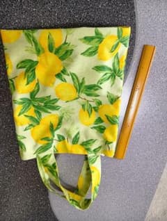ハンドメイド トートバッグ レモン柄のサムネイル