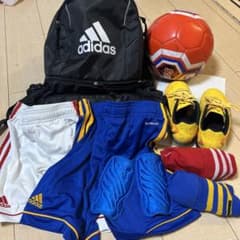 PUMA&adidas サッカーセット　リュックスパイクソックス　ウエア下のみのサムネイル