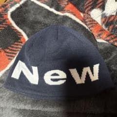 ネイビー ニット帽 New Yorkのサムネイル