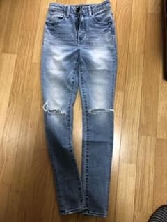 y☆先にプロフ見て下さい様 ダメージスキニーデニムのサムネイル
