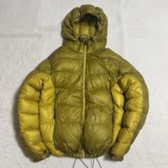 極美品モンベル800FP アルパインダウンパーカ黄L短丈y2kドローコード 極美品モンベル800FP アルパインダウンパーカ黄L短丈y2kドローコード