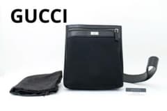 美品】GUCCI ブラック ショルダーバッグ 92562 保存袋付き - メルカリ