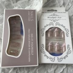 ナチュラルネイルチップ2セットのサムネイル