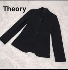 『Theory』セオリー(2)テーラードジャケット ブラック無地 フォーマルのサムネイル