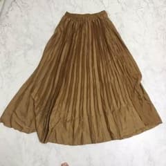 プリーツスカート ブラウンのサムネイル