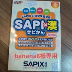 SAPI×漢 SAPIXの漢字学習字典のサムネイル