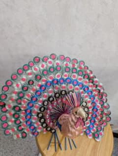 昭和レトロ ワイヤー孔雀ハンドメイド希少✨ 昭和レトロ ワイヤー孔雀ハンドメイド希少✨ - メルカリ