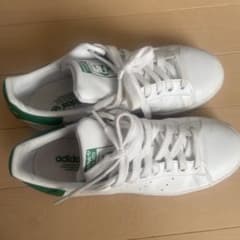 adidas スニーカー ホワイト/グリーンのサムネイル