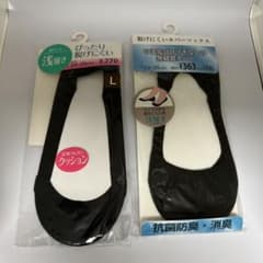 浅履きカバーソックス　2点セットのサムネイル