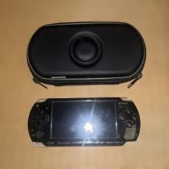 SONY PSP-2000 本体 ブラック ジャンク品 収納ケース付きのサムネイル