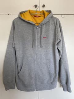 Supreme Contrast Zip Up Hoody グレー Lのサムネイル