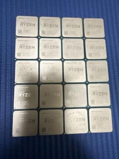 RYZEN AMD RYZEN 5 2400Gジャンク品まとめて20枚 - メルカリ