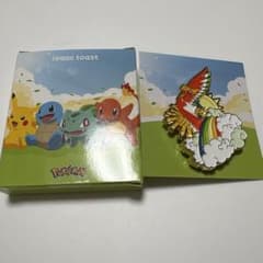 ポケモン シークレット　ホウオウ　イサックトースト　ピンバッジ 韓国のサムネイル