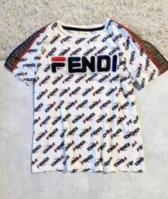 [레어] FENDI KIDS 펜디 매니아 콜라보레이션 T 셔츠 140 10A