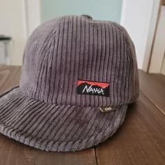 NANGA clef キャップ ウール×コーデュロイ NANGA（ナンガ）の「【NANGA × Clef】コラボレーション コーディ ビー