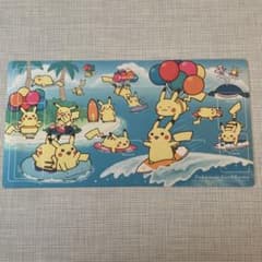 ポケモンカード プレイマット なみのりピカチュウ そらをとぶ