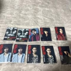 HIGH&LOW THE RED RAIN タレントカード 10枚セットのサムネイル
