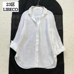 【23区 × LIBECO】リネン100 スキッパーシャツ ゆったりサイズ XL 23区 × LIBECO】リネン100 スキッパーシャツ ゆったりサイズ XL - メルカリ
