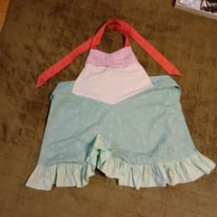 ディズニー アリエル エプロン レデース兼子供もドレスみたい！ - メルカリ