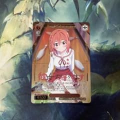 ヴァイスシュヴァルツ 健気で頑張り屋な彼女 墨 SSP サイン 箔押し