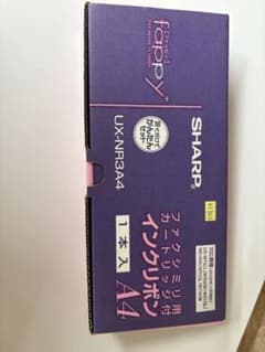 ４箱まとめ売り　SHARP Fappy インクリボン UX-NR3A4 A4のサムネイル