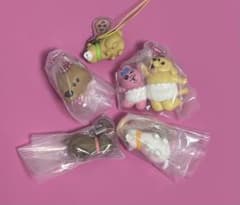 おぱんちゅうさぎとわんころ5点セット+シールのサムネイル
