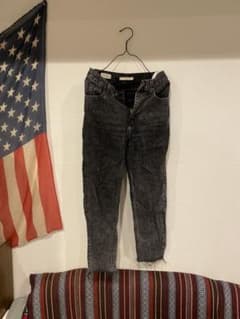 levi's ブラックデニム　ブラックウォッシュ　LEE moussyのサムネイル
