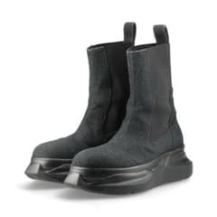 靴 Rick Owens DRKSHDW Beatle Abstract 44 Woven Abstract Beatle in Black/Black – SVRN