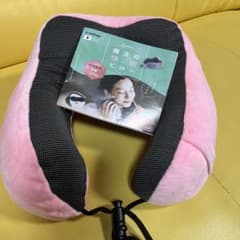 魔法の快眠ピロー ピンク ネックピロー 飛行機 低反発 快眠のサムネイル