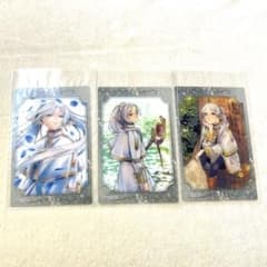 Kyomafu Funeral Frieren　Fortune slip clear card　Frieren　Showa Note