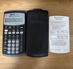 Texas Instruments BA II Plus 電卓 (ケース付き) - メルカリ