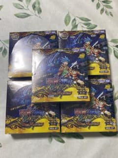 未開封」デュエルマスターズ 逆転神VS切札竜BOX×5シュリンク付き