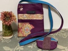 【ハンドメイド】スマホポシェットと財布のサムネイル