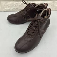 美品✨アサヒ メディカルウォーク サイドジップスニーカー 24cm 美品】アサヒメディカルウォーク サイドジップ ハイカットスニーカー