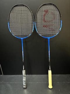 YONEX MUSSLE POWER ９LONG　バドミントンラケット 2本 YONEX MUSSLE POWER 9LONG バドミントンラケット 2本 - メルカリ