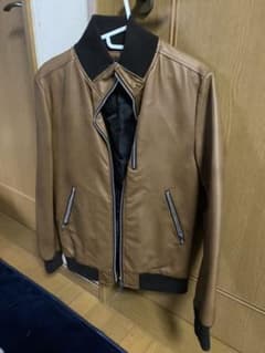 beams フェイクレザージャケットのサムネイル