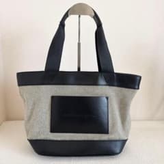 R*♡様 ALEXANDER WANG トートバッグ　キャンバスxレザー ブラッ R*♡様 ALEXANDER WANG トートバッグ キャンバスxレザー ブラッ - メルカリ