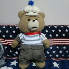 まろん様専用☆ テッド2  ted  ぬいぐるみ ダッフィーコスチューム サンタのサムネイル