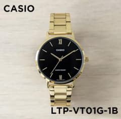 CASIO STANDARD LTP-VT01G-1B 腕時計 - メルカリ