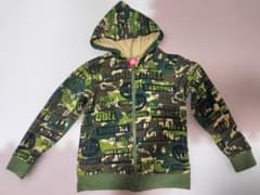 BABYDOLL カモフラ柄パーカー 120cmのサムネイル