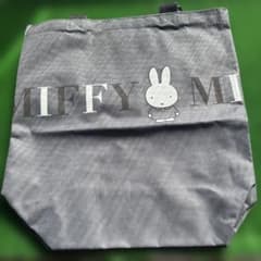 Miffy トートバッグ グレーのサムネイル