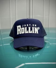 JAST.ON ROLLIN' ジャストオン　メッシュキャップ ネイビーのサムネイル